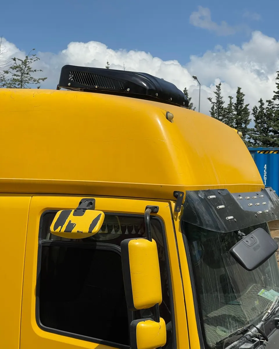 DAF çekiciye motor bağımsız elektrikli park kliması montajı 2