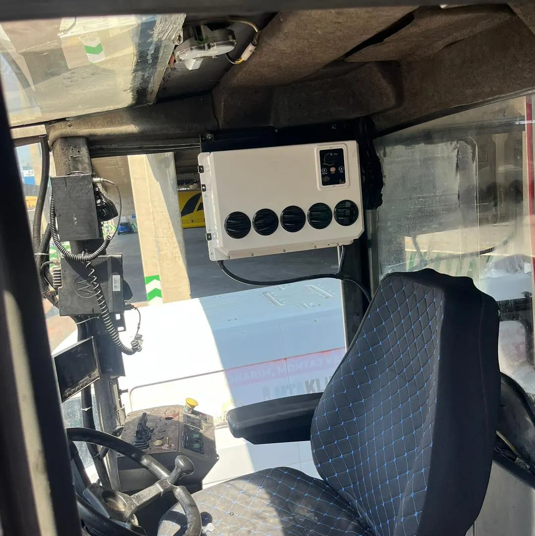 Hyster liman araçlarına klima montajı ve bakımı 2