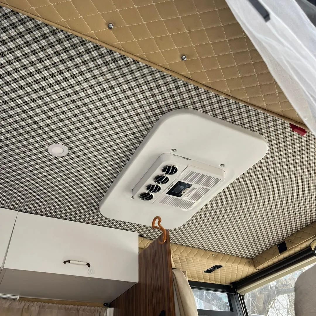 Karavana 12V elektrikli park kliması montajı 4