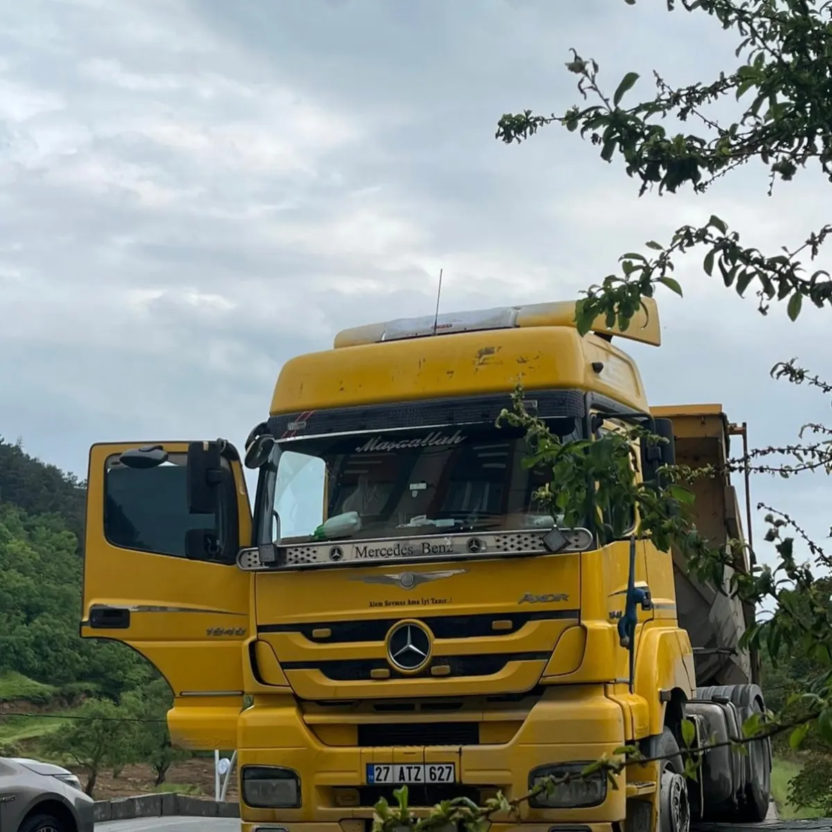 Mercedes Axor park kliması montajı 1