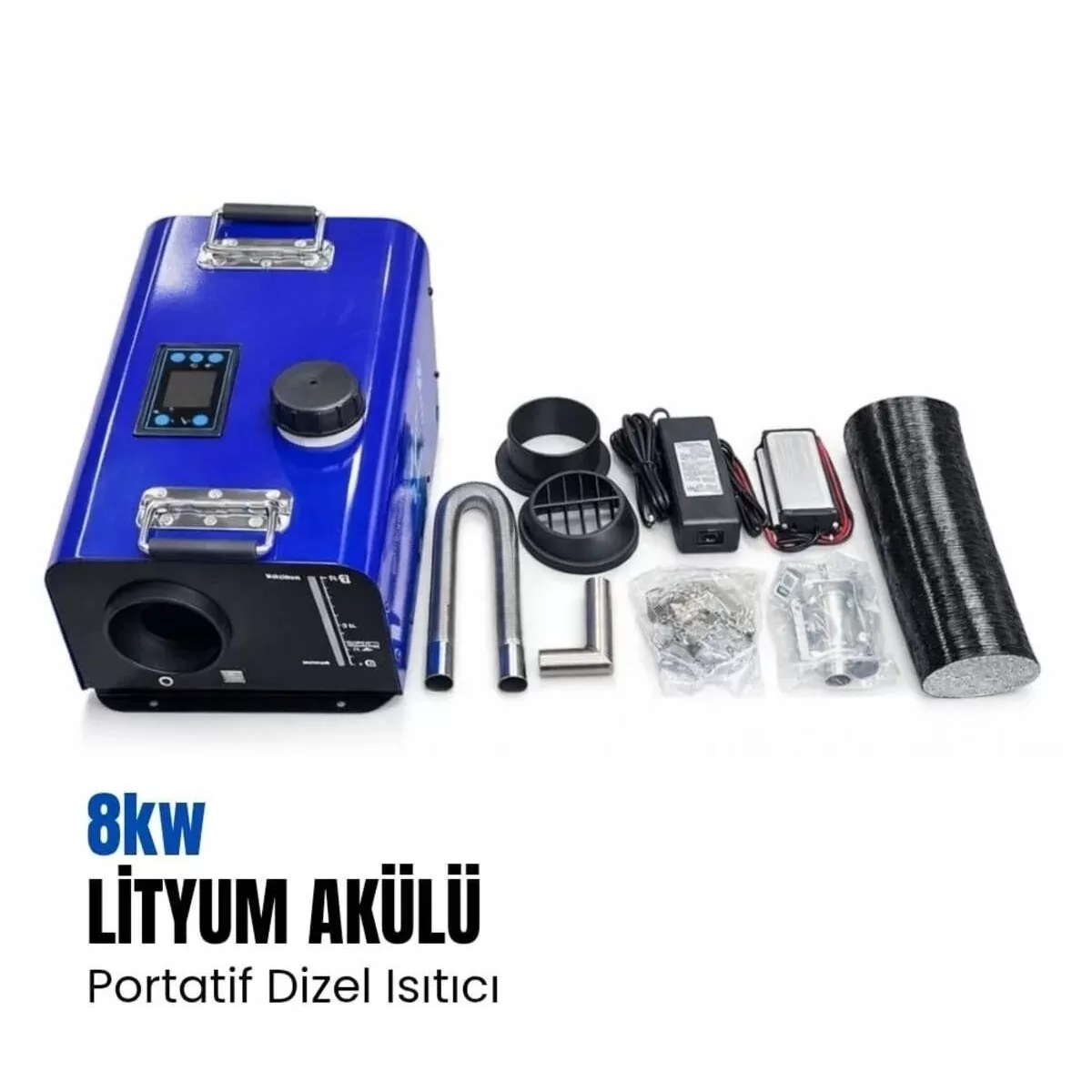 Tecnopoint 8KW Taşınabilir Lityum Akülü Webasto Tipi Dizel Isıtıcı görsel 3