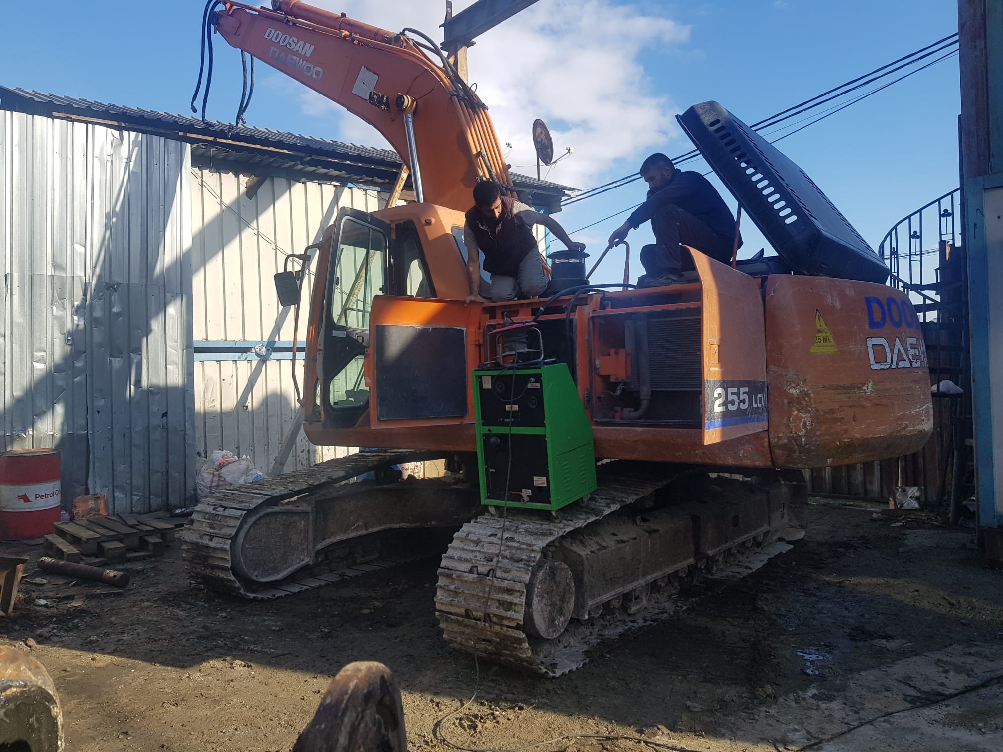 İş Makineleri ve Kamyonlar için Klima ve Isıtıcı Servisi